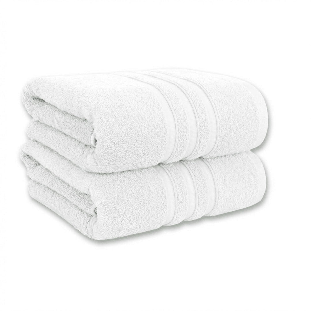 Vency Premium 2er Pack Duschtücher Set - 100% Baumwolle - Saugfähige und langlebige Duschtücher, Grö