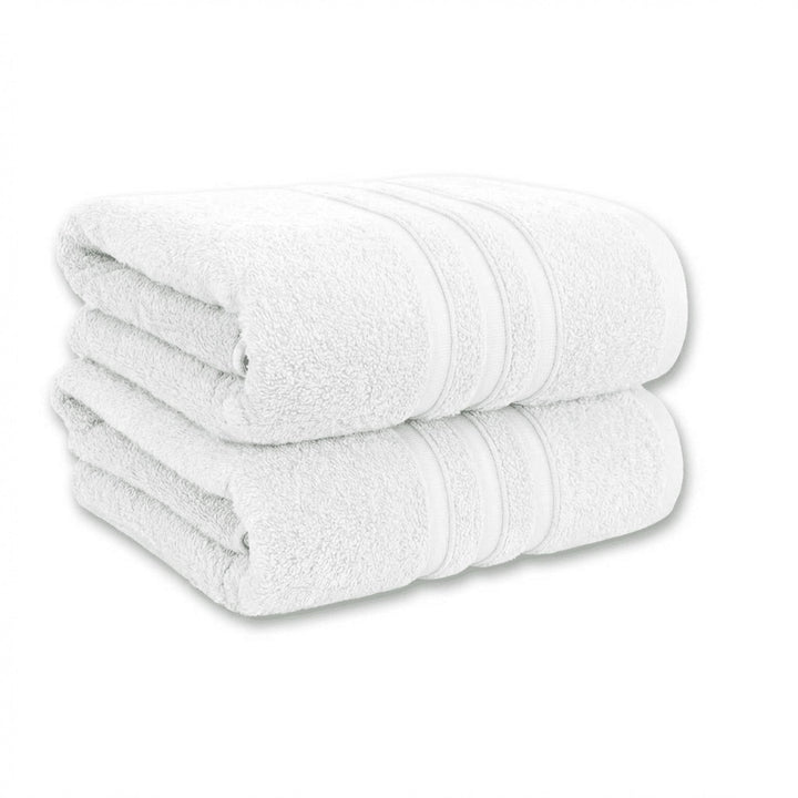 Vency Premium 2er Pack Duschtücher Set - 100% Baumwolle - Saugfähige und langlebige Duschtücher, Grö