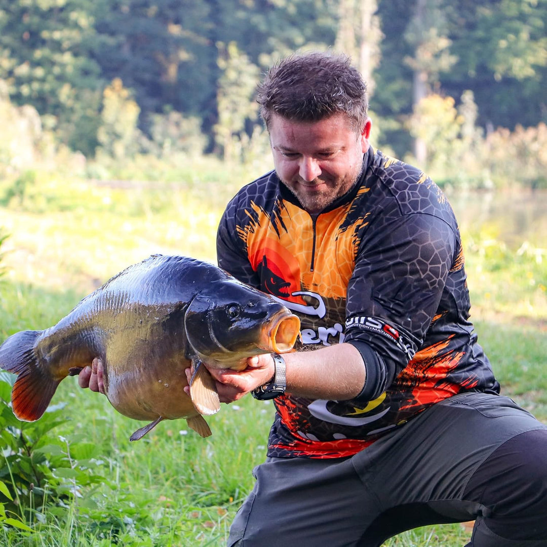 Fischzeux Karpfen Set komplett Profi - Angelset Iconic Karpfenrute 2 teilig 3,00 m, 3,00 m