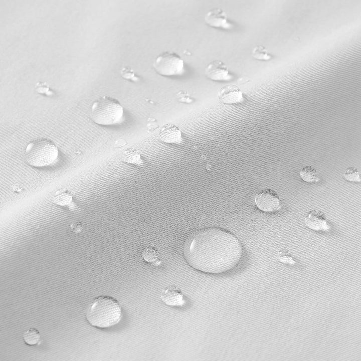 Outdoor Vorhänge Wasserfest Sonnenschutz Winddicht mit Klettband Oben für Terrasse Garten Balkon Fam