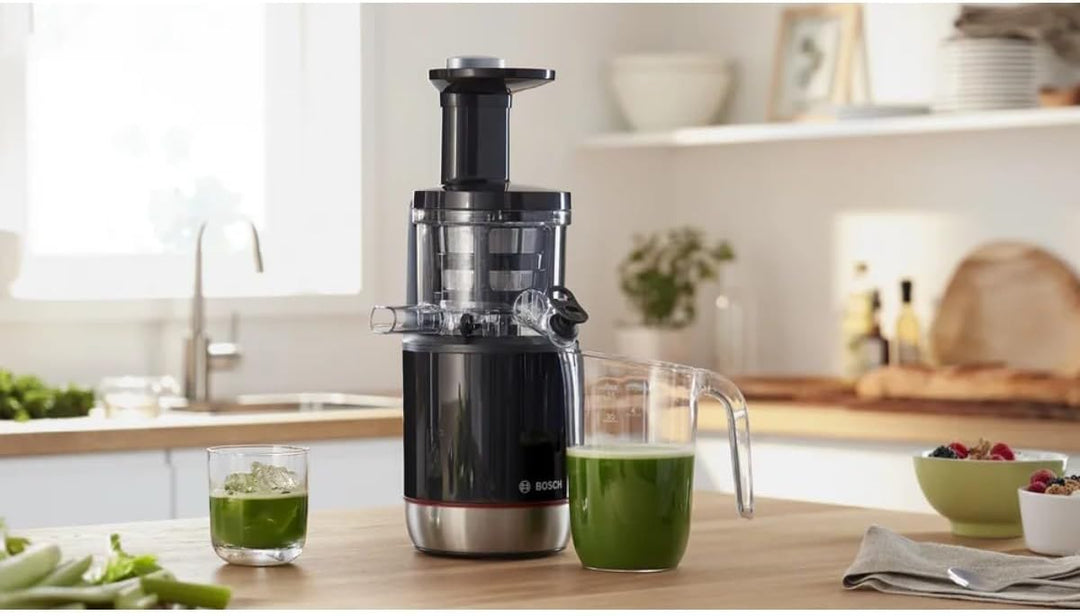 Bosch Entsafter SlowJuicer VitaExtract MESM731M, vitaminschonendes Entsaften, sehr leise, leichte Re