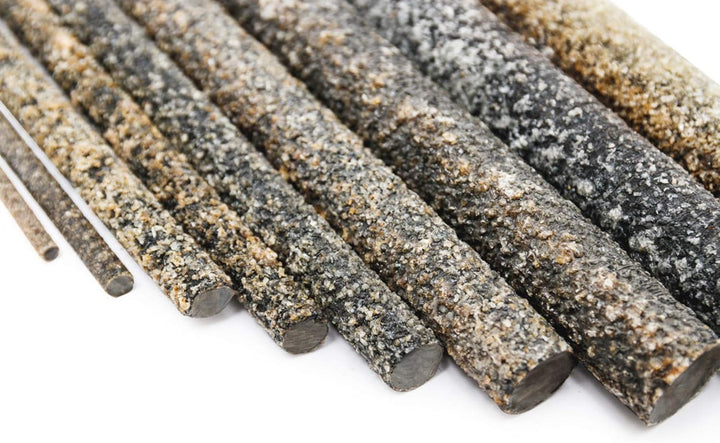 Nano-Garten 20 Stück Glasfaser/Fiberglas Pflanzstab 175cm Basalt - Sandoberfläche, langlebig, rostfr