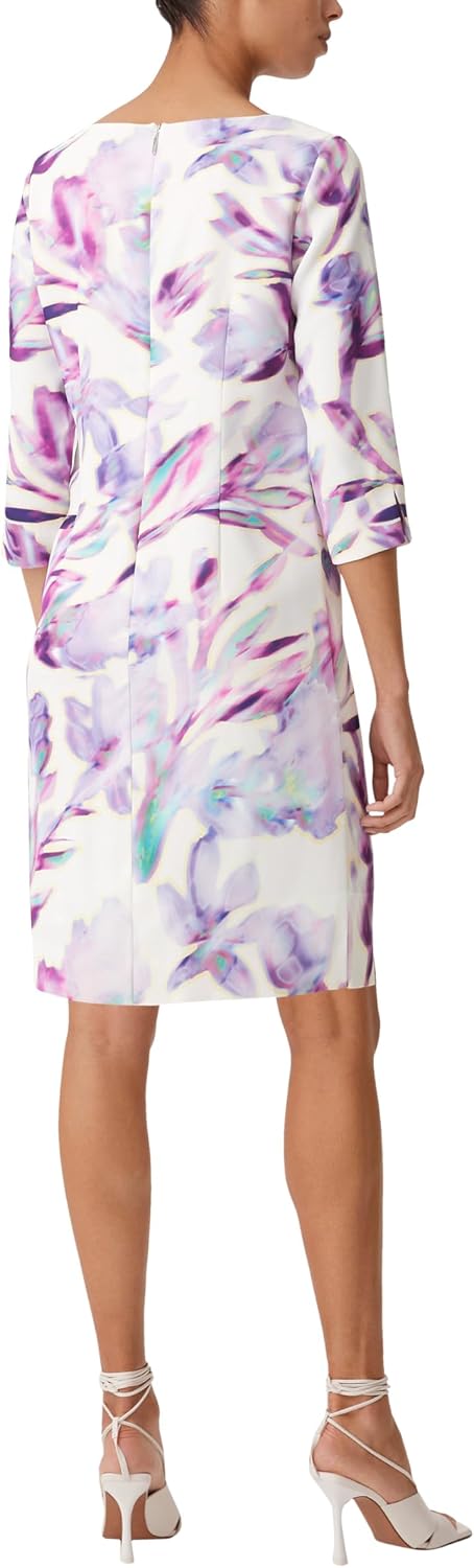 comma Damen Kleid 38 01c4 Weiss, 38 01c4 Weiss