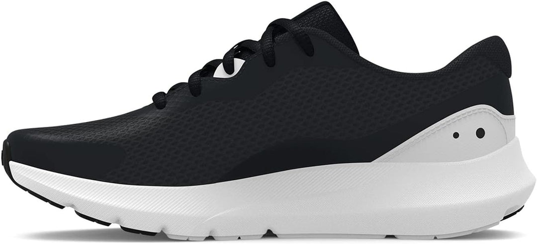 Under Armour Jungen Boys' Grade School Ua Surge 3 Running Shoes Visual Cushioning 36.5 EU Black Whit