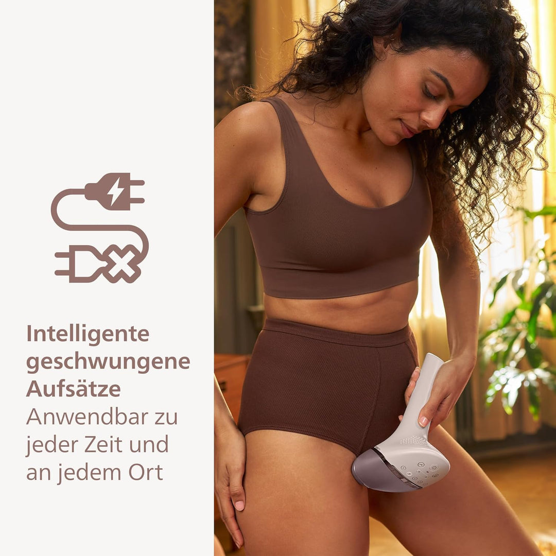Philips Lumea 9900 Series, IPL-Haarentfernungsgerät, Alternative zur Laserhaarentfernung, SenseIQ un