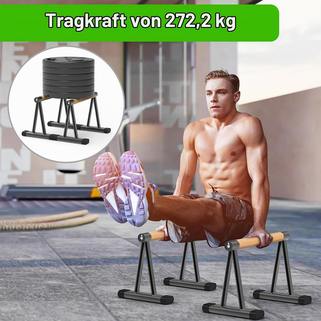 Dolibest Liegestützgriff, Calisthenics Parallettes Push up Griffe Fitness Handstand Boden rutschfest