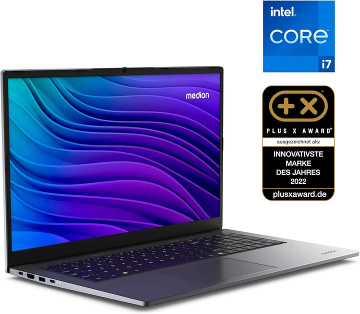 MEDION 43,9 cm (17,3 Zoll Full HD) E17433 Laptop (Intel Core i7-13620H, 16GB DDR4 RAM, 1TB SSD, HD W