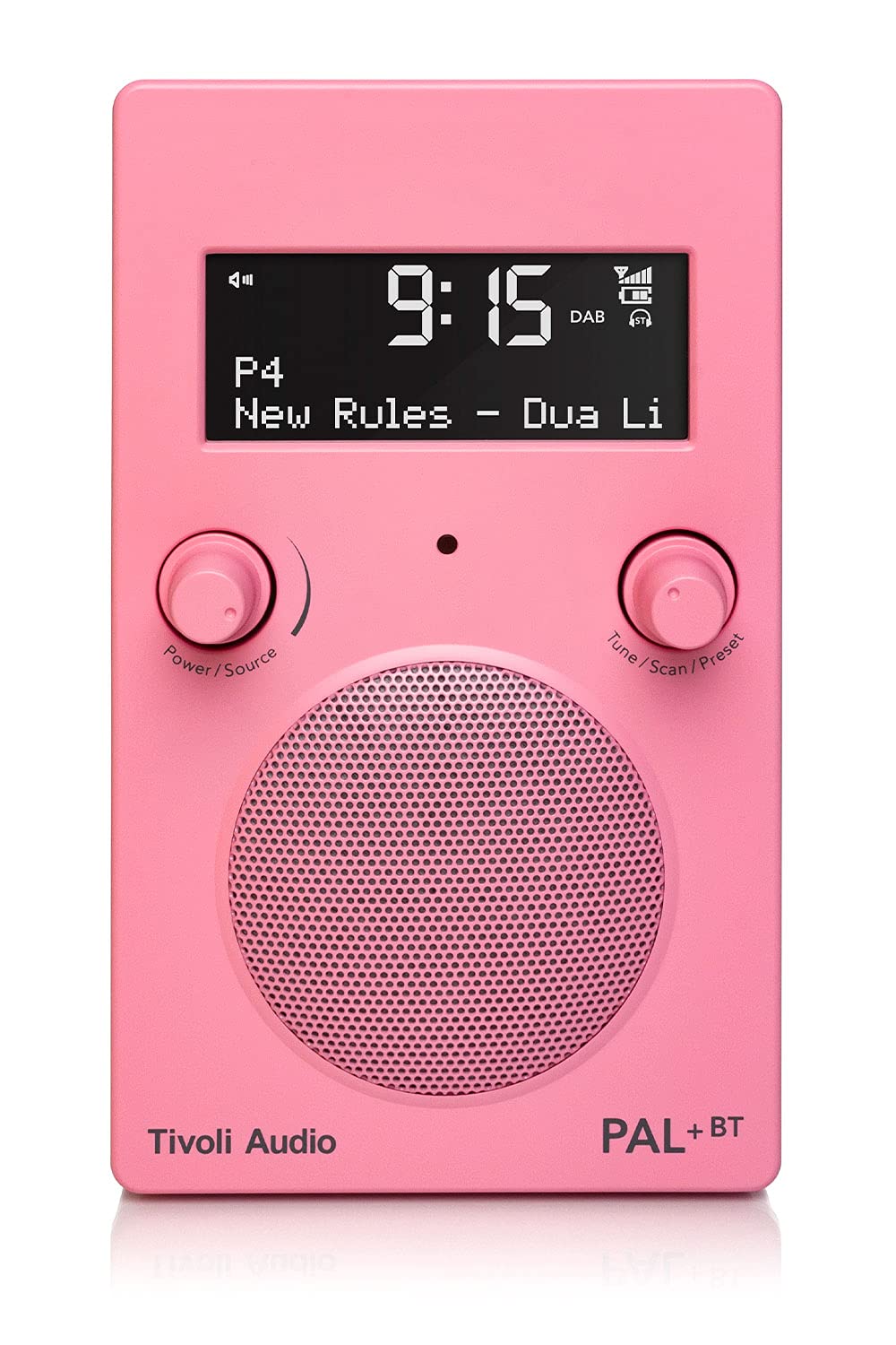 TIVOLI AUDIO Compatible - PAL+ BT Portable FM/DAB Radio Rosa, Rosa