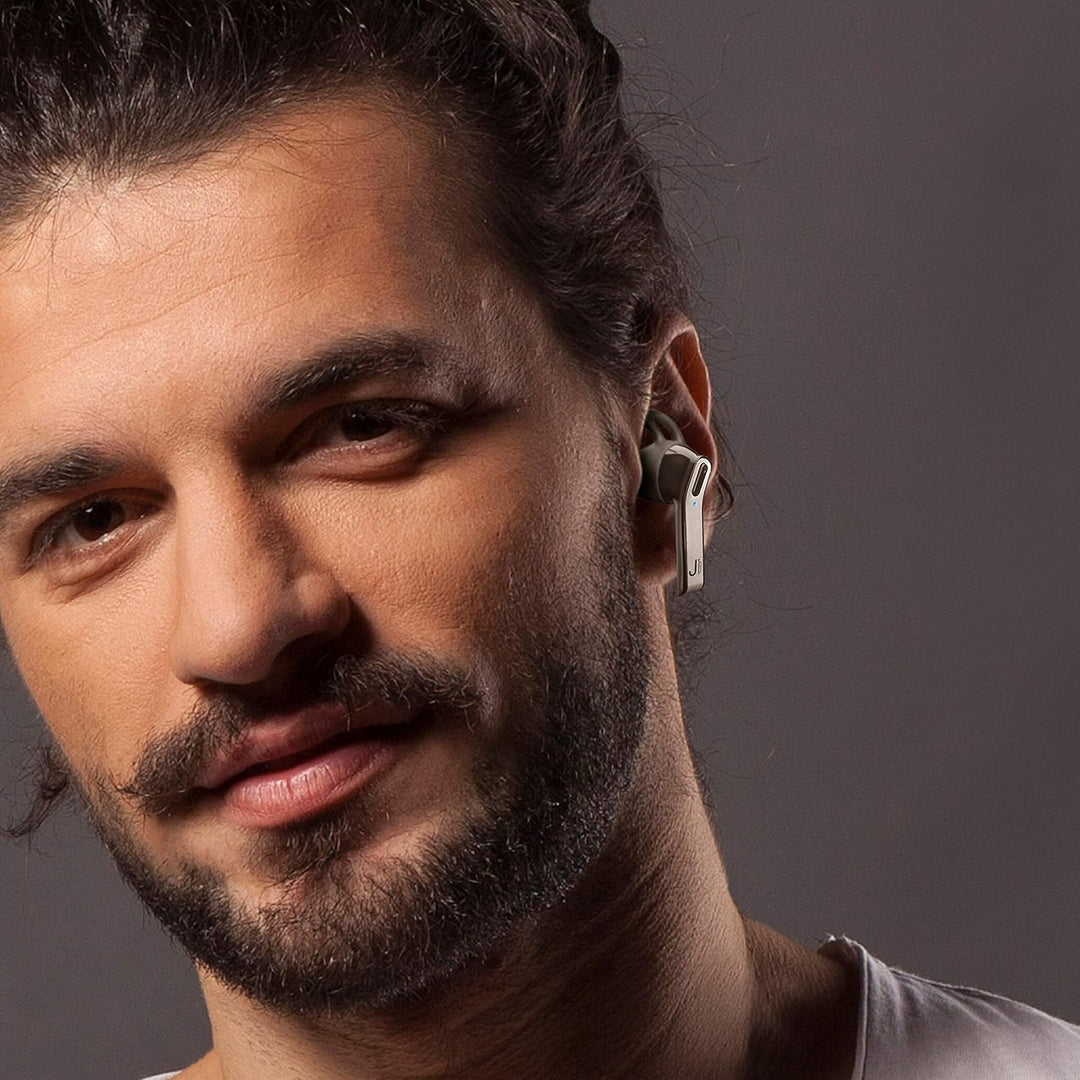 SBS Bluetooth Kopfhörer schwarz - Wireless In Ear Kopfhörer mit Ladestation 450mAh & 3 Stunden Akkul