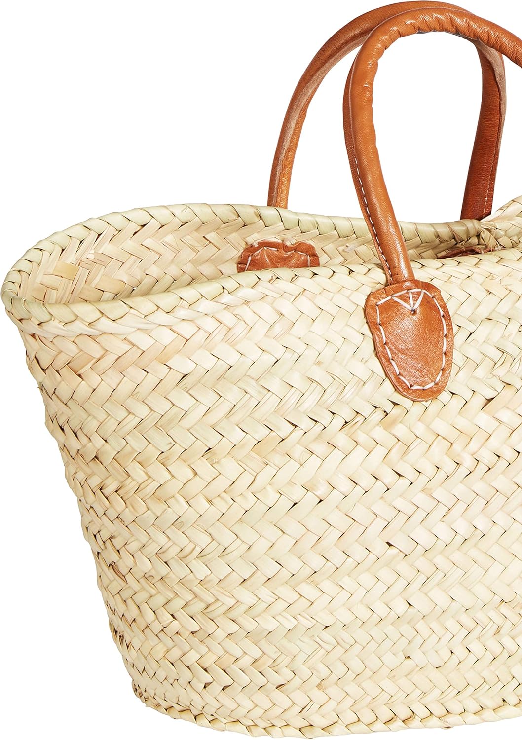ORIGINAL Ibiza Tasche Korbtasche Strandtasche Cestino 50cm gross | Marokkanische Palmblatt Einkaufsk