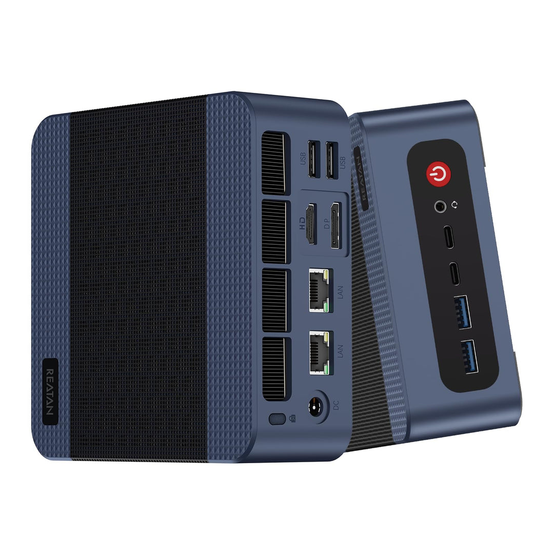 Reatan Mini Gaming PC AMD Ryzen 7 8745HS A8 8C/16T (bis zu 4,9 GHz) 32G DDR5 RAM 1TB PCIe4.0 SSD Sup