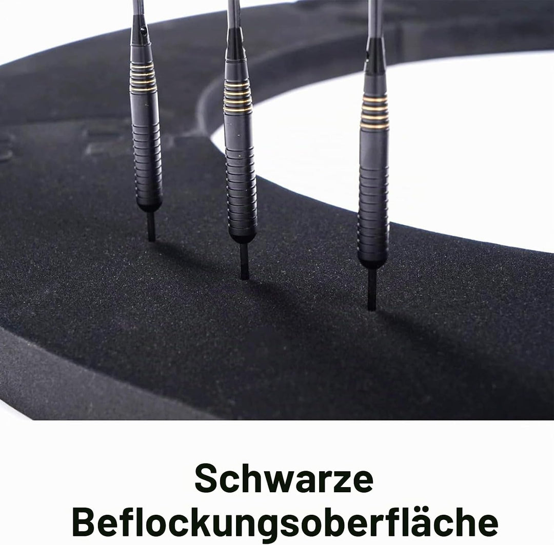 Dart Schutzring – Dartboard Surround für Ø 45 cm Dartscheibe – Dartscheibe Rundum Schutz &amp; Dartwand