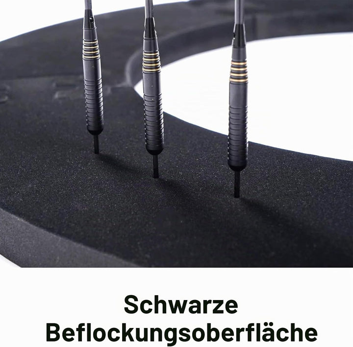 Dart Schutzring – Dartboard Surround für Ø 45 cm Dartscheibe – Dartscheibe Rundum Schutz &amp; Dartwand