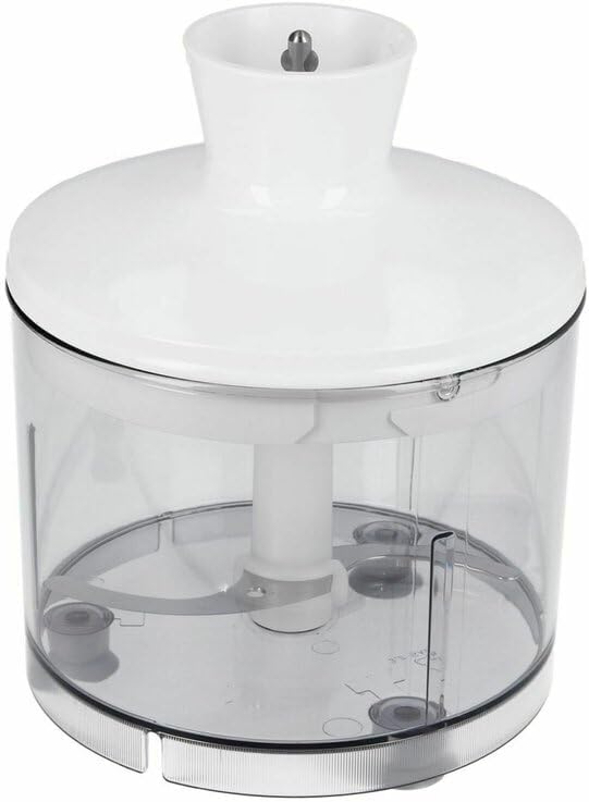 LUTH Premium Profi Parts Universalzerkleinerer kompatibel mit Bosch 12029551 weiss Becher Getriebe M