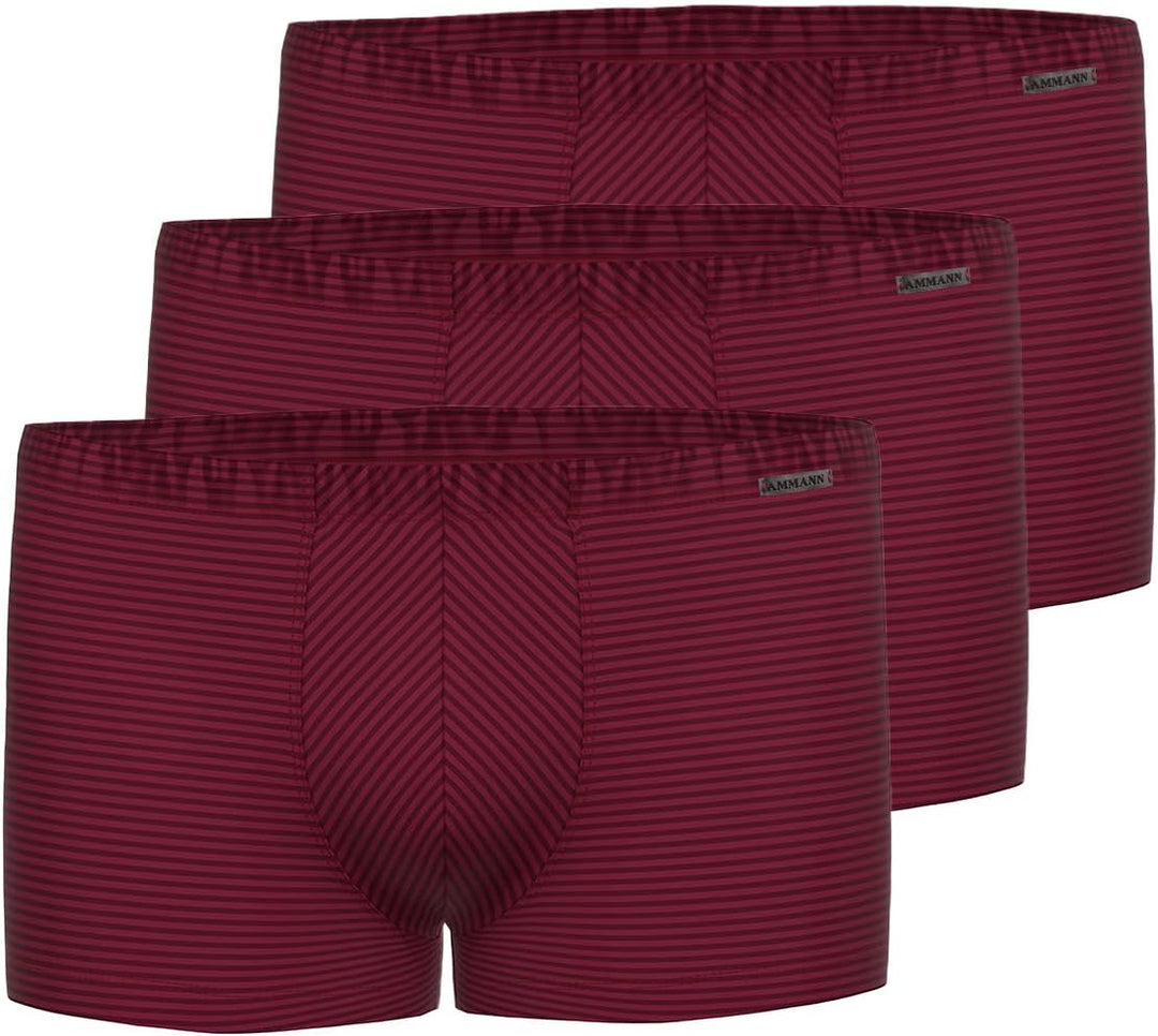 AMMANN - Cotton & More - Retro Short/Pant - 3er Pack (6 Bordeaux)