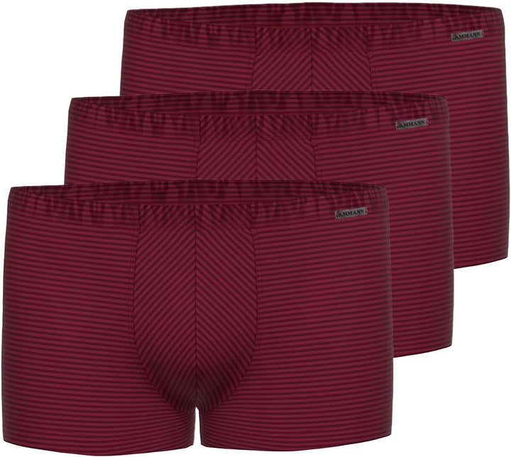 AMMANN - Cotton & More - Retro Short/Pant - 3er Pack (6 Bordeaux)