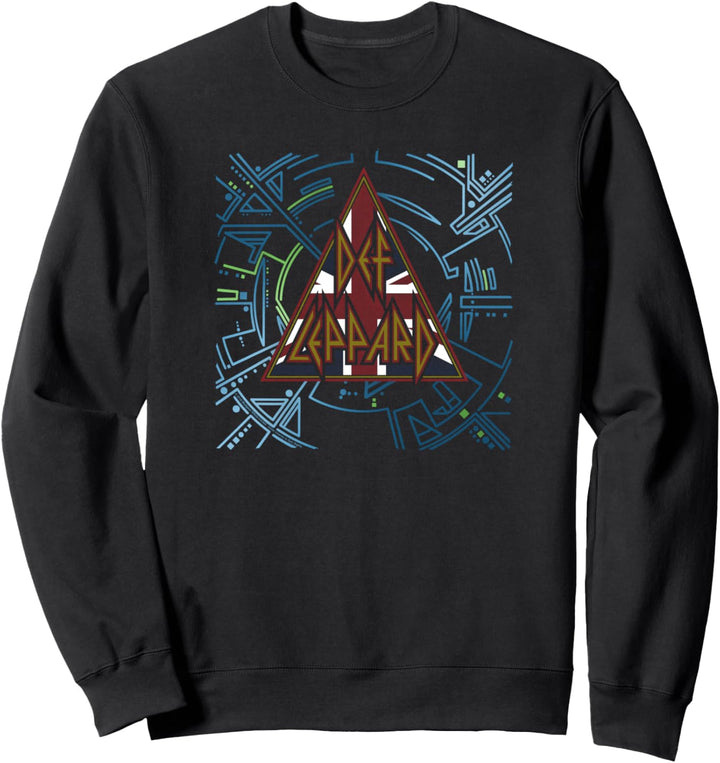 Def Leppard - Union Jack Hysterie Sweatshirt