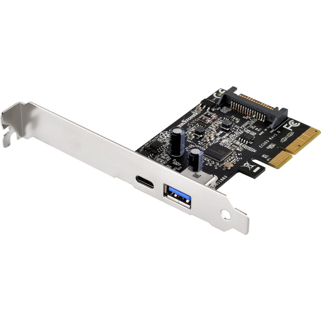SilverStone SST-ECU03 - SST-ECU03 - PCI-E Erweiterungskarte 1x USB 3.1 Typ C, 1x USB 3.1 Typ A, 10Gb