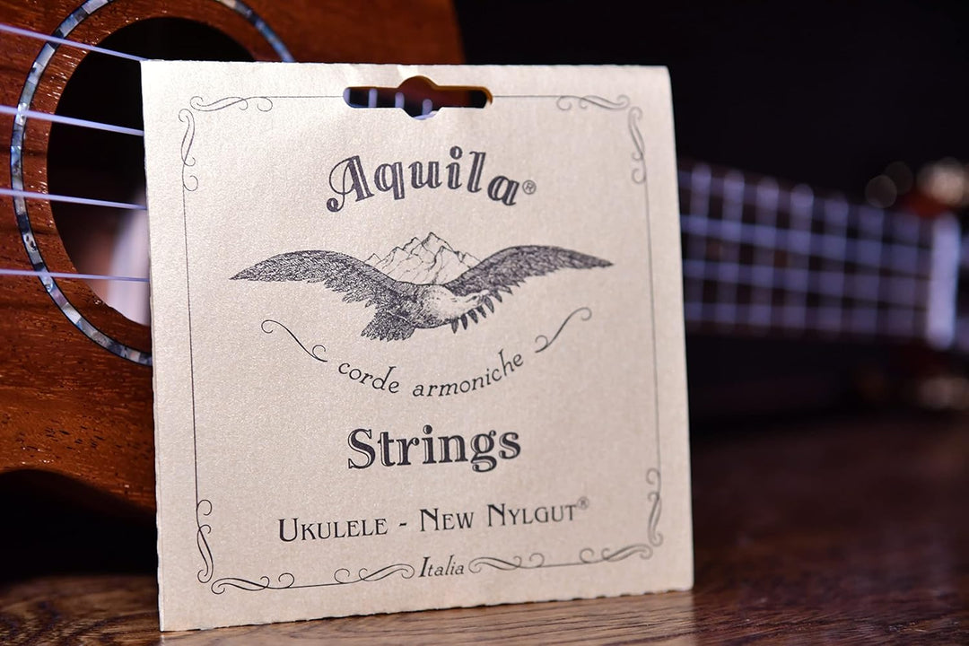 Aquila New Nylgut AQ-11 Saiten für Tenor-Ukulele, High D & DGBE, 4 Stück