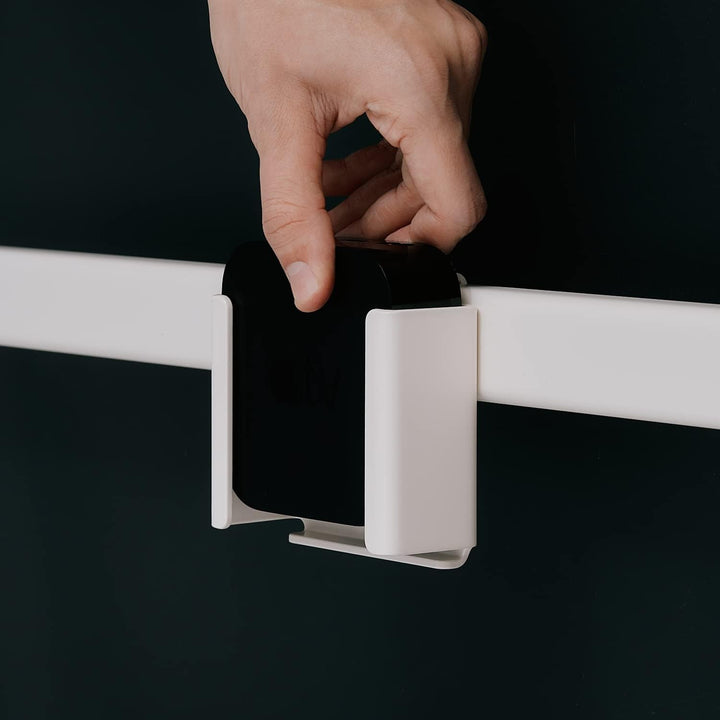 Pedestal TV Mount Halterung Kompatibel mit Apple TV | Einfaches Verstecken von TV Box und Kabeln auf