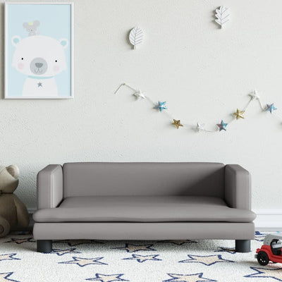 vidaXL Kindersofa, Couch für Kinder, Kindercouch mit runden Kanten, Kindersessel Minisofa Polstersof