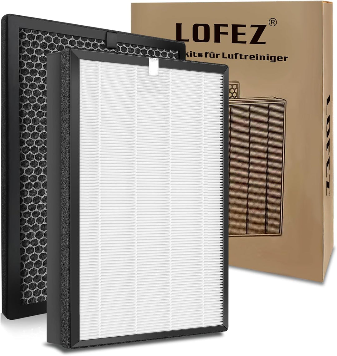 Ersatzfilter für Philips Luftreiniger AC2882, AC2887, AC2889 & AC3829 – 1 HEPA-Filter & 1 Aktivkohle