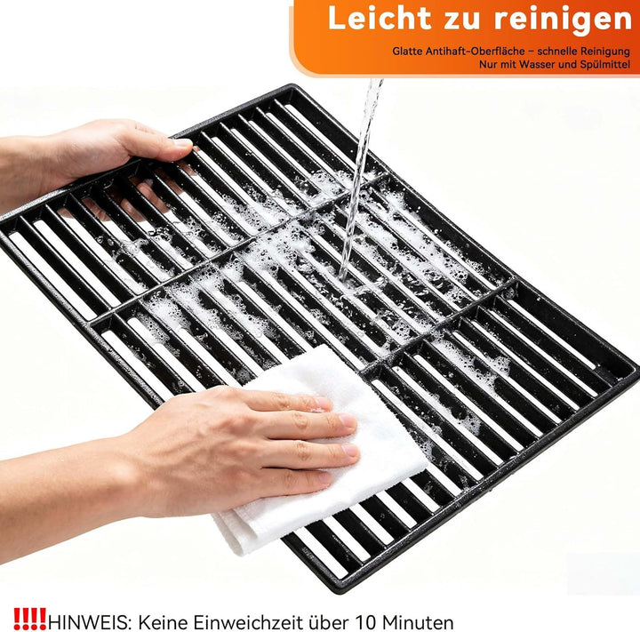 Gusseisen Grillroste für Rösle Videro G4-S, 45 x 70 cm Grillrost Ersatzteile für Enders Kansas Pro 4