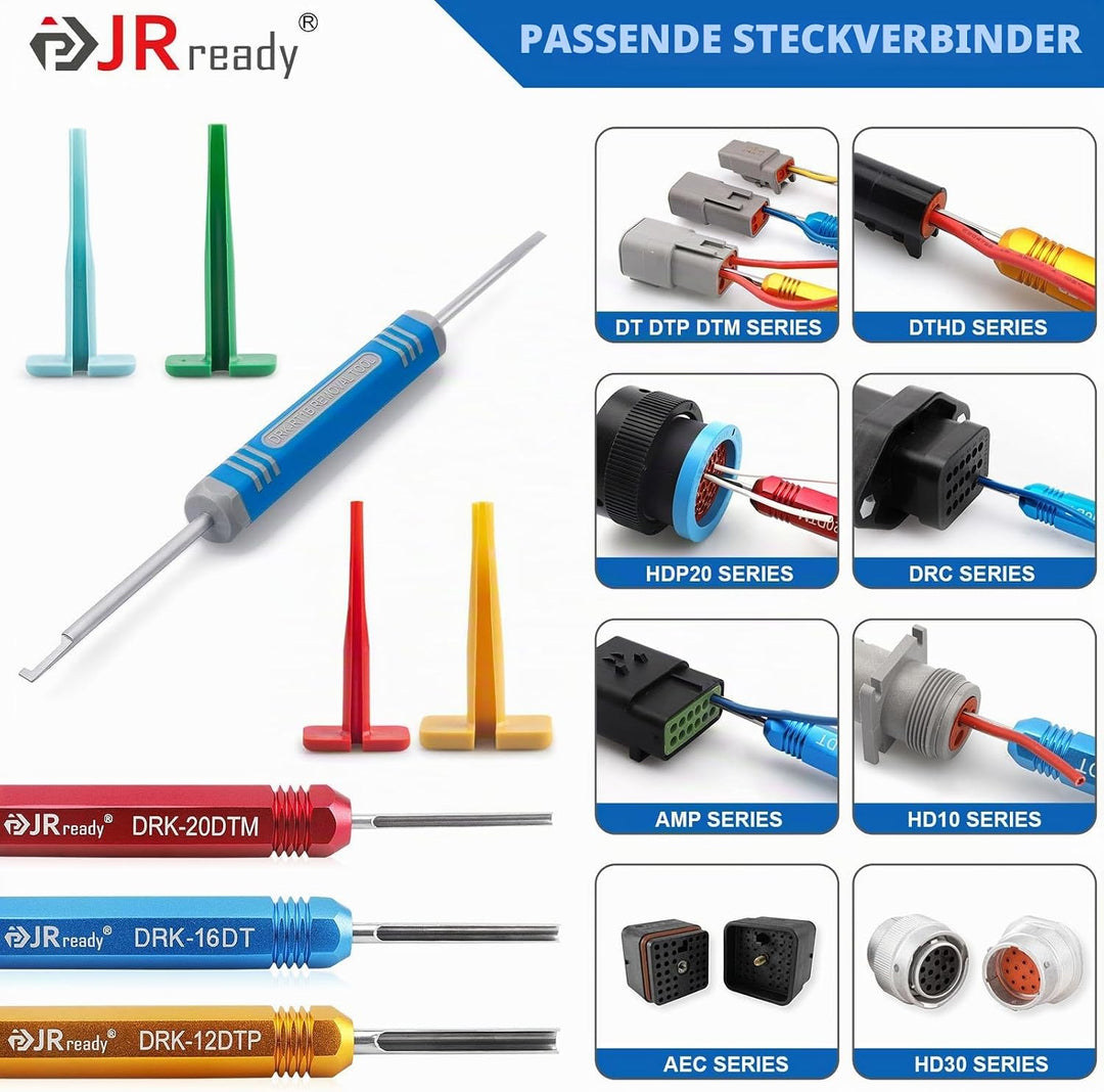 JRready ST5231-08 Deutsch Stecknadel Auspinwerkzeug Kit Für 12