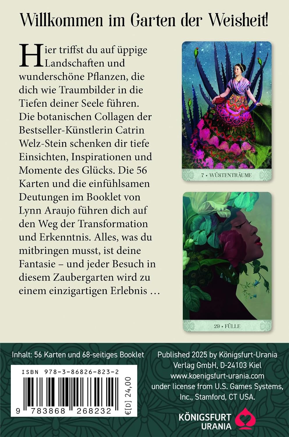 Botanical Dreams Orakel - 56 Orakel-Karten und 68-seitiges Booklet, Taschenbuch