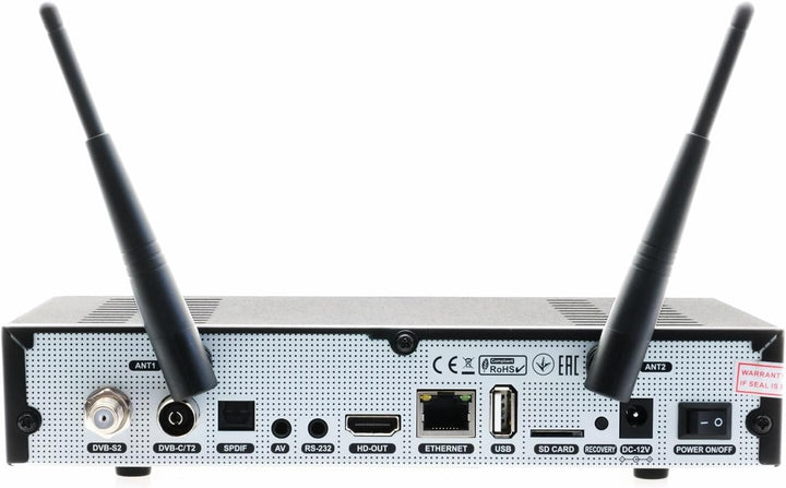 Octagon SF8008 UHD 4K Combo Receiver, Sat- Kabel- & DVB-T2 Receiver, E2 Linux & Define OS, DVB-S2X &