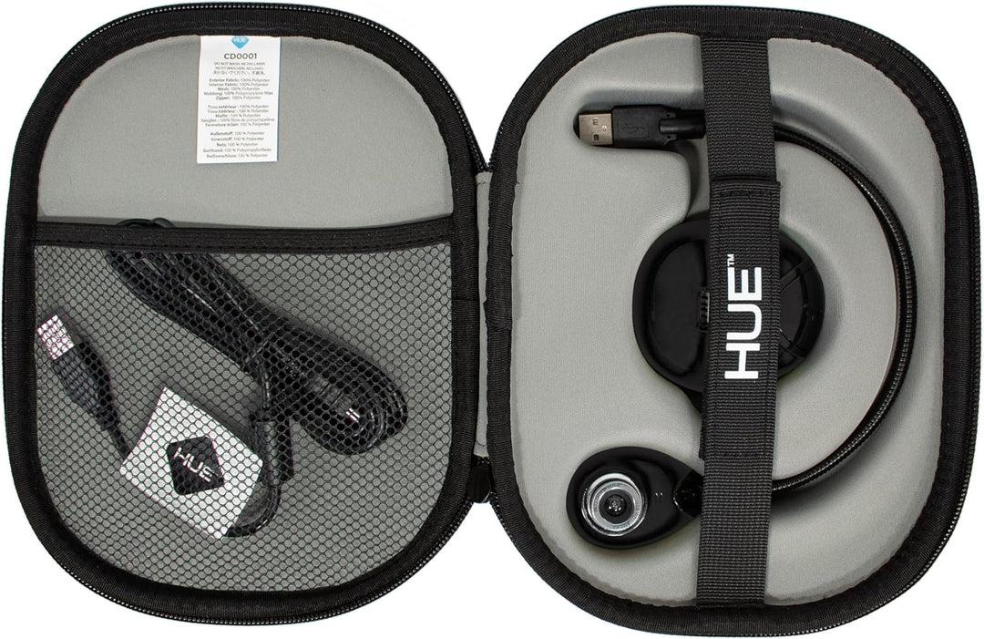 HUE HD Mobile USB Kamera und Visualizer (Kamera in Schwarz mit Tragetasche), Kamera in Schwarz mit T