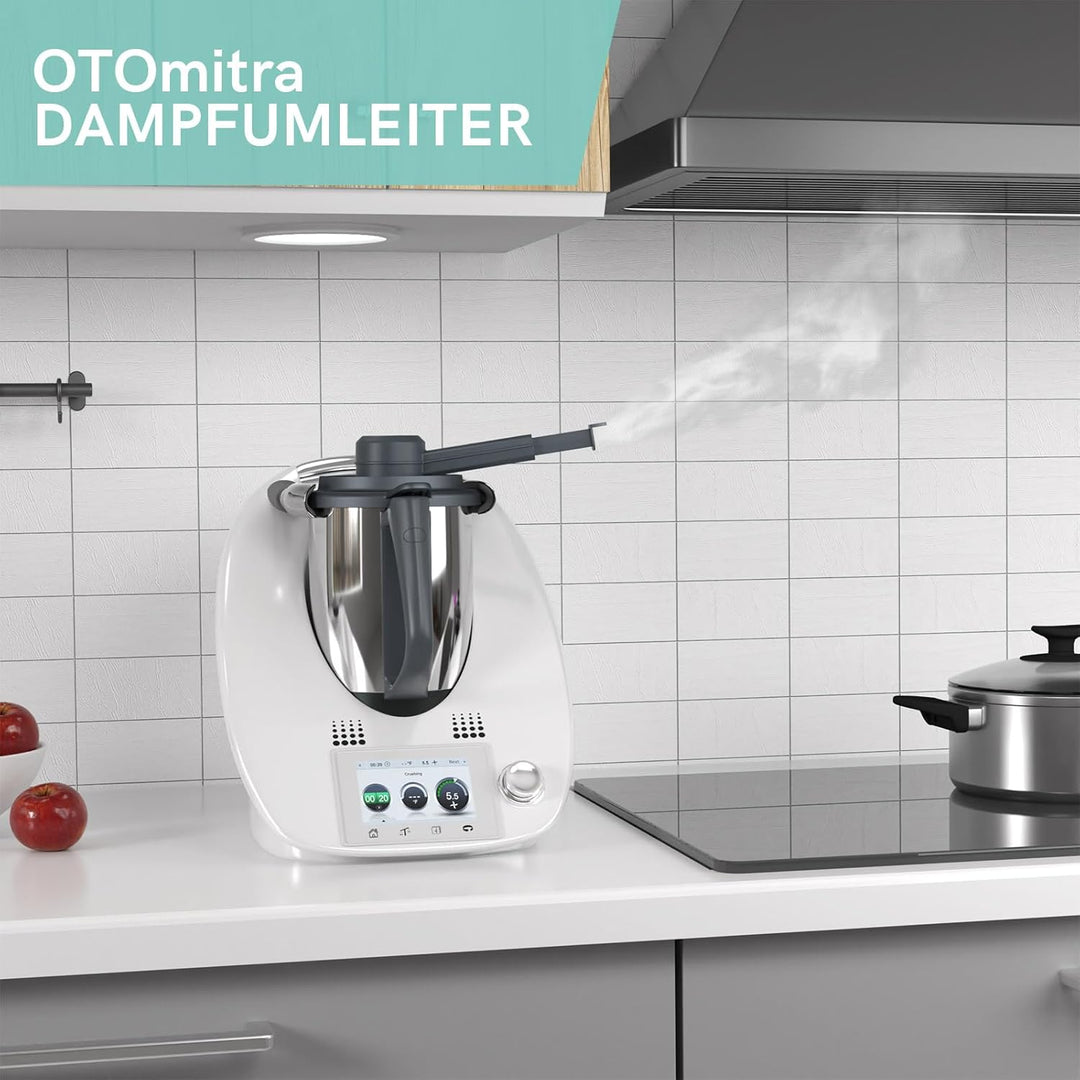 Dampfumleiter für Thermomix TM6 TM5 TM31, Dampfumleitung zum Schutz von Küchen Hängeschränken, Dampf
