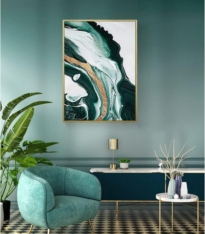 LPFNSF Moderne Bilder Leinwand,bilder wohnzimmer, wandbilder wohnzimmer,Marmor Leinwand Gemälde für