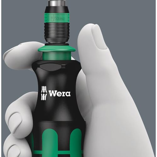 Wera 817 R Bits-Handhalter mit Rapidaptor Schnellwechselfutter, 1/4 Zoll x 133 mm, Wera 05051482001