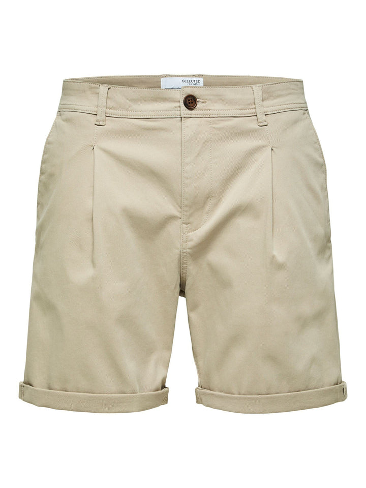 Selected Homme Herren Slhcomfort-Gabriel Shorts W Noos Chinoshorts XXL Pure Cashmere, XXL Pure Cashm