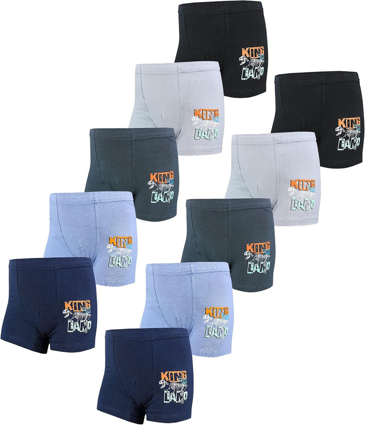 TupTam Boxershorts – Kinder Boxershorts Unterwäsche, Unterhosen im 10er oder 5er Pack 92-98 10er Pac