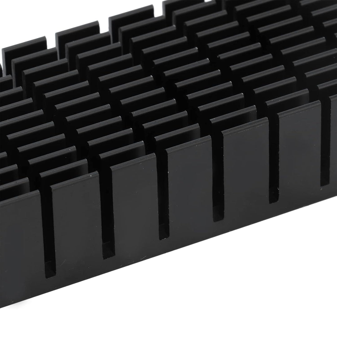 Aluminium-Kühlkörper 120x40x20mm, 2pcs im Set, Universal für CPU, Leiterplatten, etc.