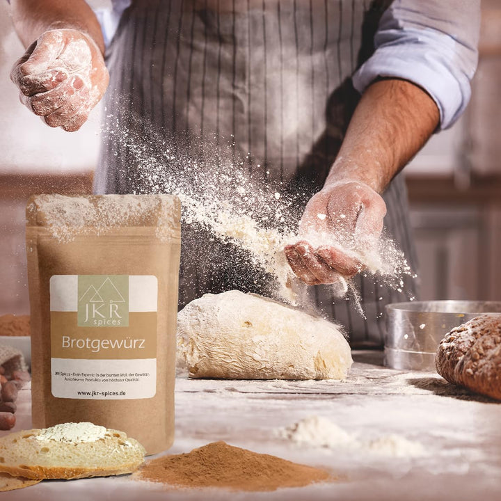 JKR Spices® Brotgewürz - fein gemahlen -Gewürz für Backmischung Brotgewürzmischung 100% natürlich |