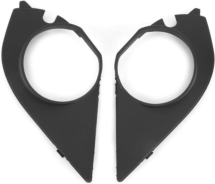 Nebelscheinwerfer Abdeckung, Nebelscheinwerfer Abdeckung Lampe Rahmengitter Fit für 5er E60 E61 03-1