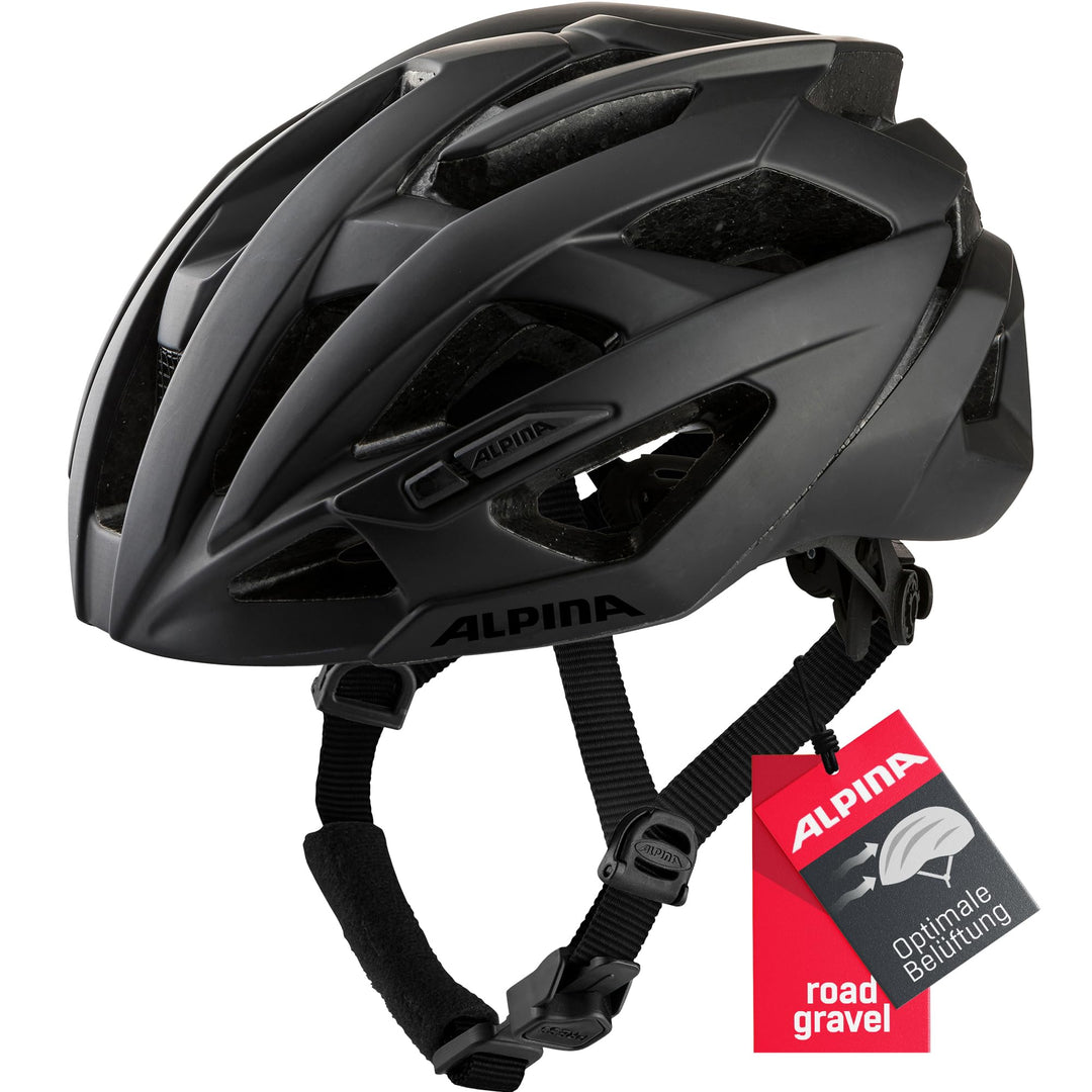 ALPINA VALPAROLA - Stossabsorbierender, Optimal Klimatisierter & Leichter Fahrradhelm Mit Antibakter