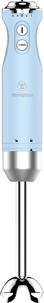 Westinghouse Retro Stabmixer, 4 Geschwindigkeitsstufen, Turbofunktion, 2 Flügelmesser, Edelstahl, Er