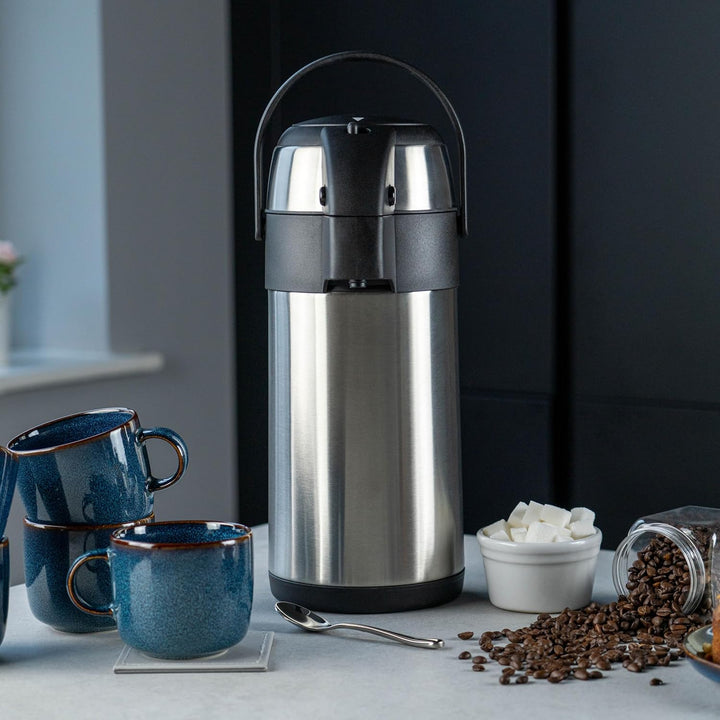 Pioneer Flasks SSR30 Isolierkanne, 18/10 Edelstahl, Argent, 3 Litre Argent 3 Litre, Argent 3 Litre