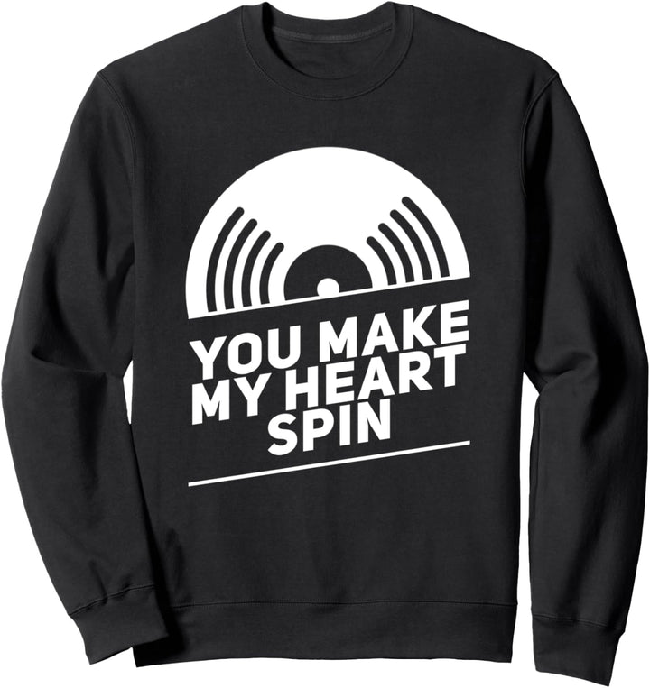 Vinyl Schallplatte LP - Plattensammler Vinyl Sweatshirt