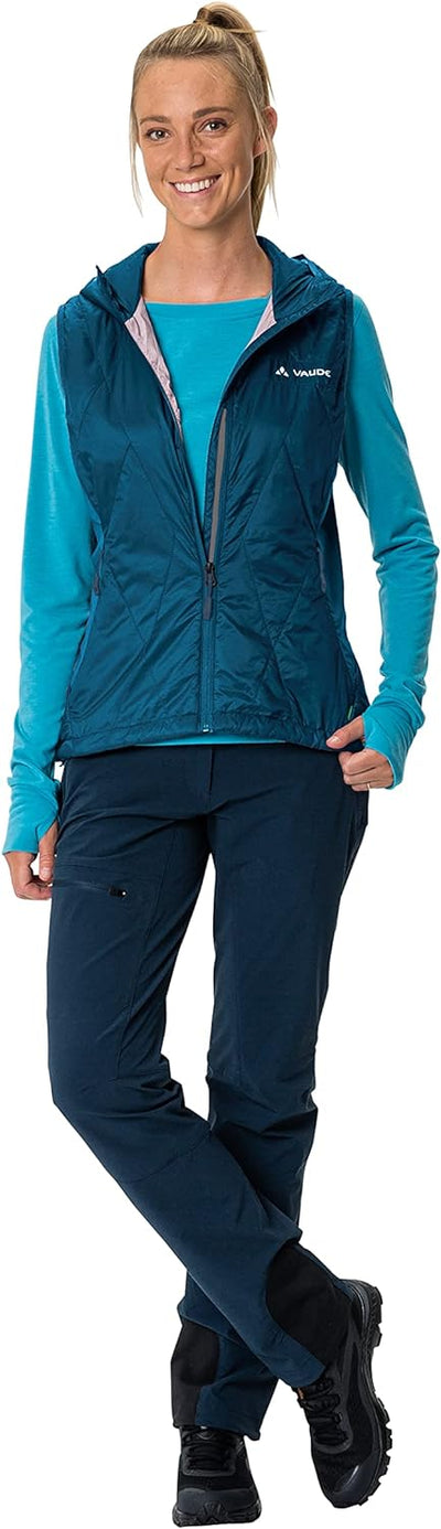 VAUDE Women's Freney Hybrid Vest IV - Isolationsweste Damen 34 dark sea uni