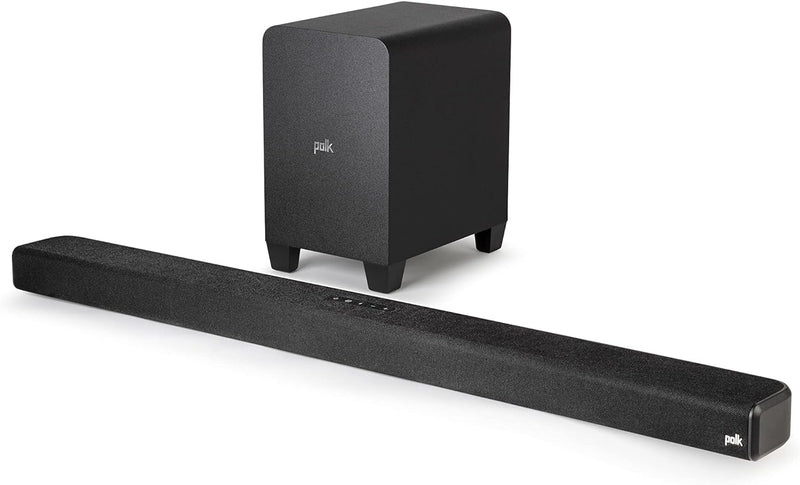 Polk Audio Signa S4 True Dolby Atmos Soundbar mit Wireless Subwoofer, 3.1.2 Soundbar-System, HDMI eA