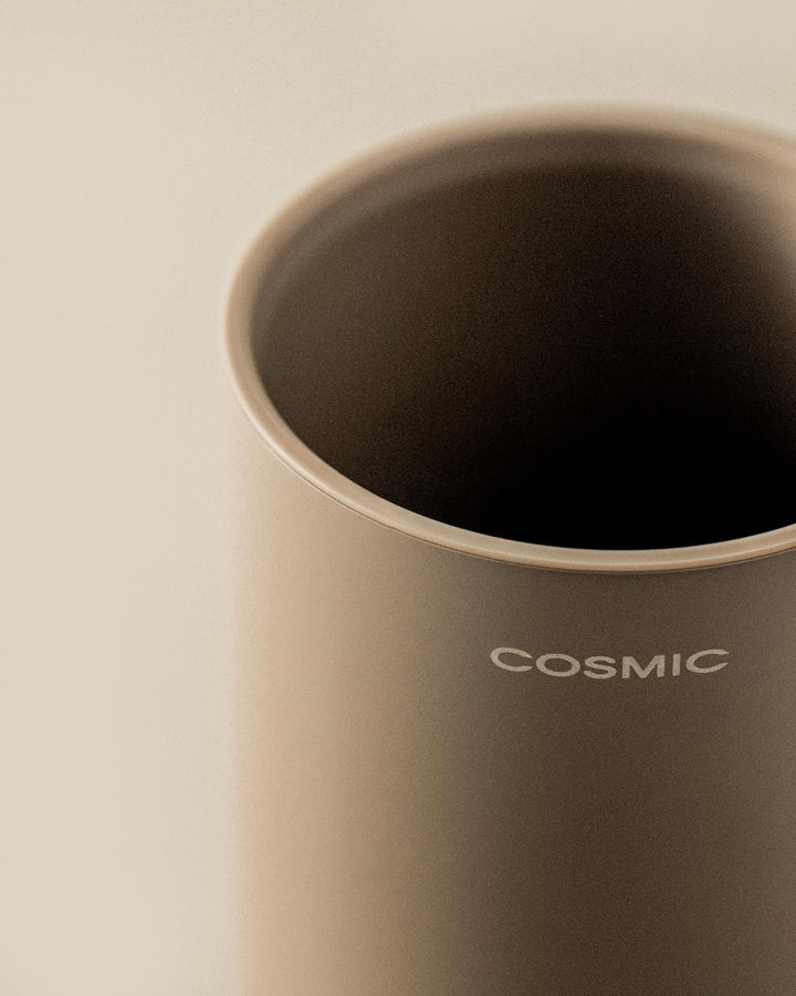 Cosmic 2773651 Geyser Portacepillos Negro Mate Schwarz, Schwarz