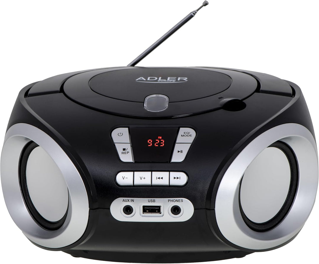 Adler Lecteur/Platine Boombox AD 1181 (Schwarz)