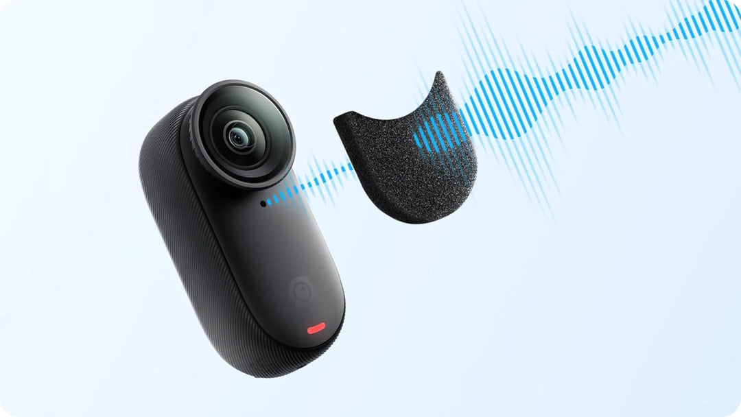 Insta360 Go3/go 3s Mic Wind Muff One Size Mikrofon-Windschutz, Mikrofon-Windschutz