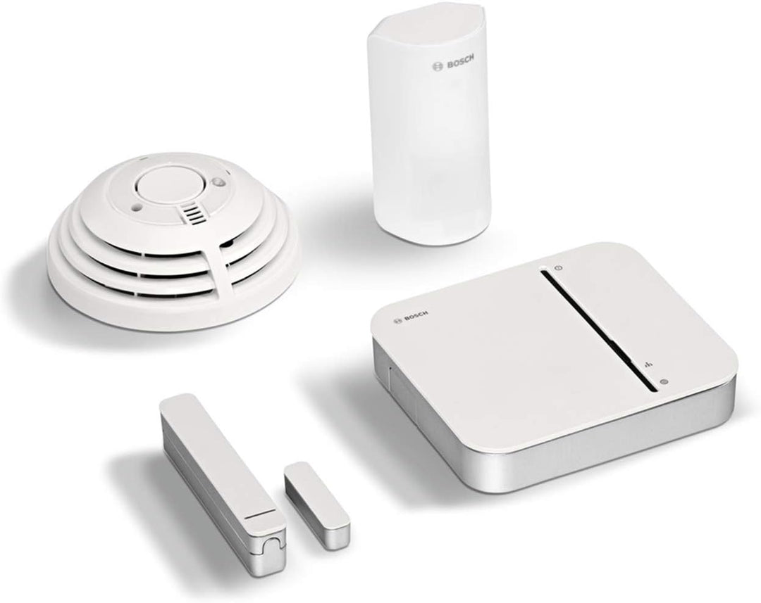 Bosch Smart Home Sicherheits-Basis-Set mit App kompatibel mit Apple HomeKit