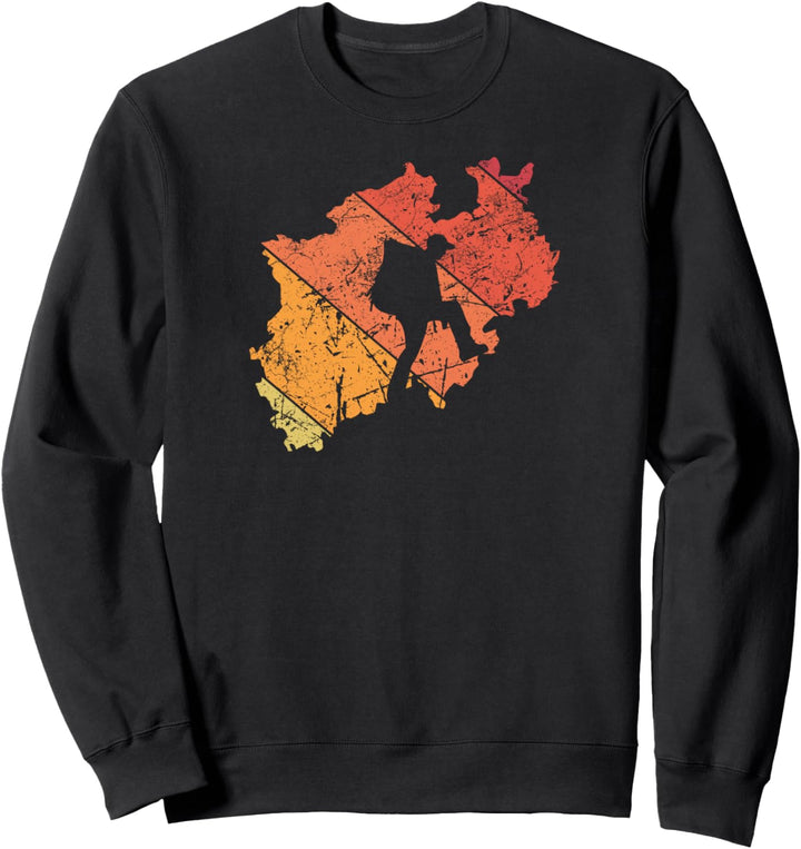 Ruhrgebiet wandern NRW für Wanderer Geschenke Sweatshirt